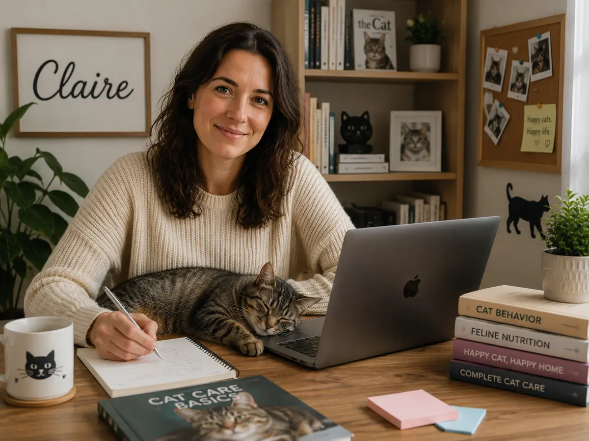 Claire, founder of Kitty Care Hub