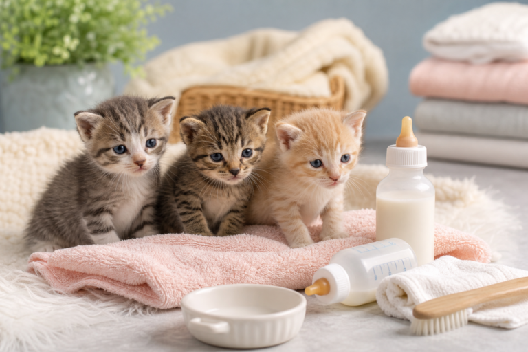 How to Care for Orphaned or Bottle-Fed Kittens: A Complete Guide