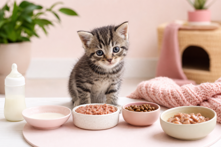What to Feed a Kitten: A Complete Feeding Guide by Age