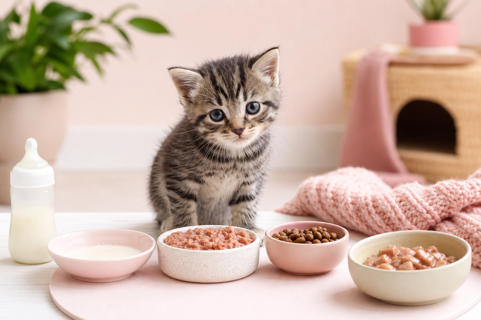 What to Feed a Kitten: A Complete Feeding Guide by Age