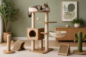 Cat Trees, Towers, and Scratching Posts: What to Look For