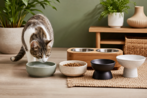 Cat Food and Water Bowls: Materials, Shapes, and Setup That Actually Work